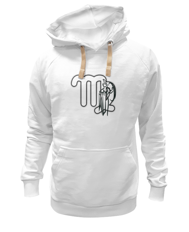 Худи Printio Знак зодиака дева. белое 2XL