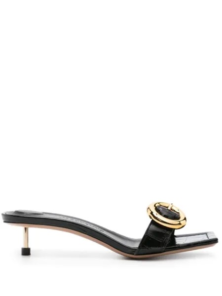 Jacquemus мюли Les Sandales Regalo 40, черный
