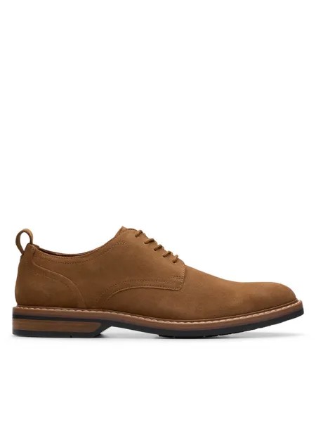 Полуботинки Aldwin Lace Clarks, коричневый