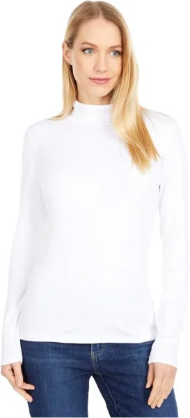 Футболка Lilla P Long Sleeve Turtleneck Tee, белый