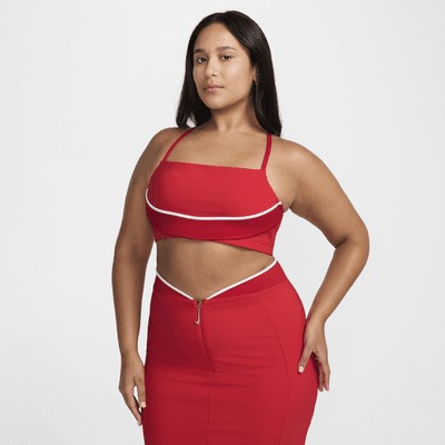 Спортивный бюстгальтер Nike x Jacquemus, цвет University Red/White
