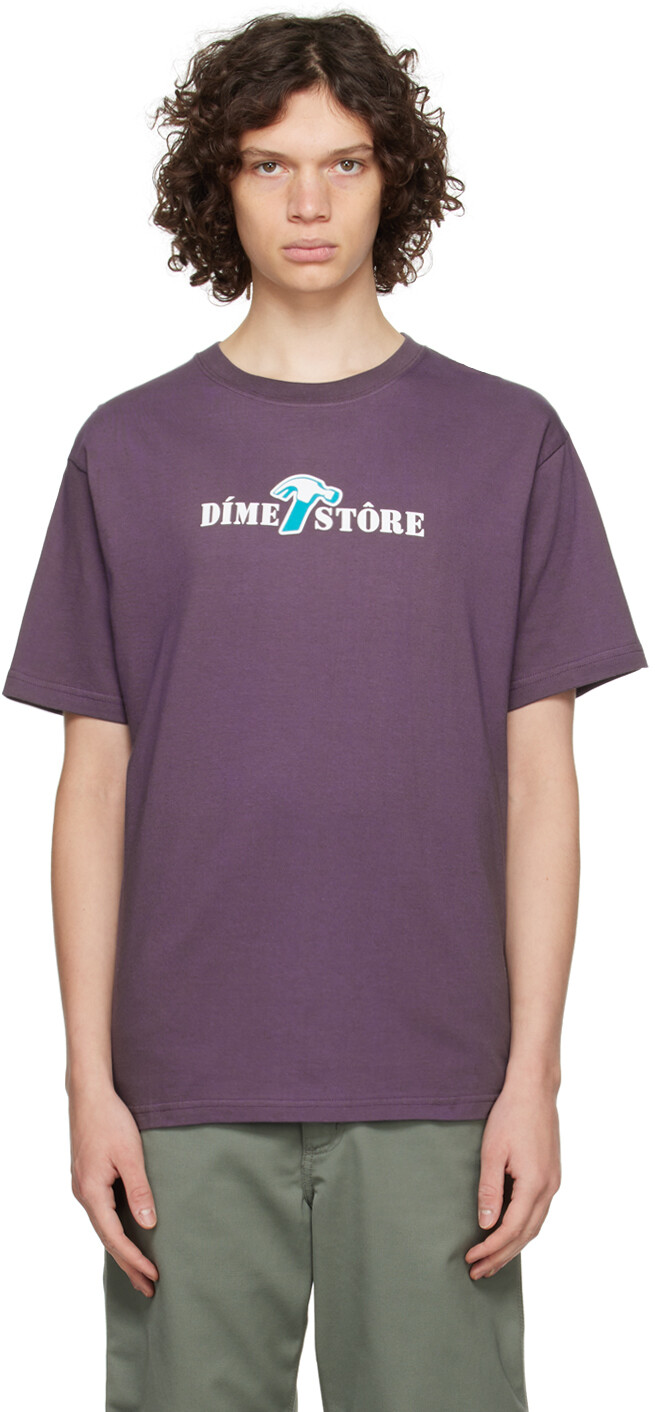 Фиолетовая футболка Dime Reno
