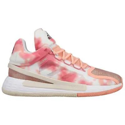 Adidas D Rose 11 Basketball Мужские розовые, белые кроссовки Спортивная обувь FX6597