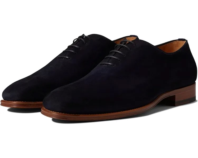 Оксфорды Magnanni Crucero, цвет Navy Suede