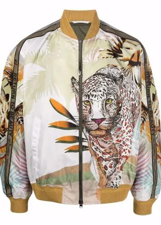 ETRO jungle-print bomber jacket