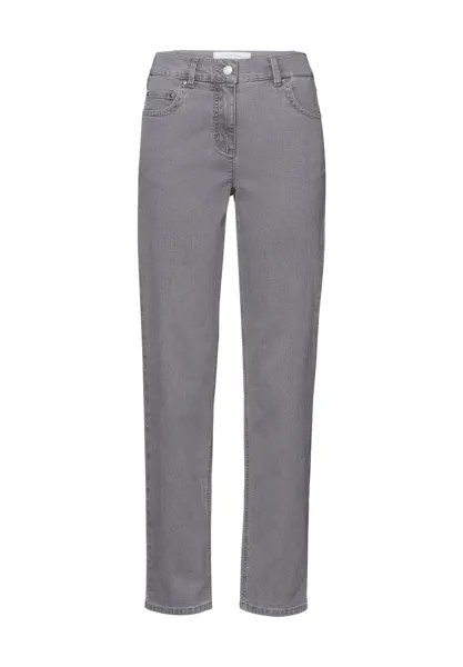 Джинсы Greta, прямого кроя, с 5 карманами, женские ANGELS, цвет Light Grey