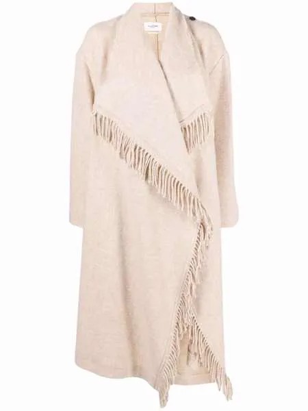 Isabel Marant Étoile пальто Fleming с бахромой