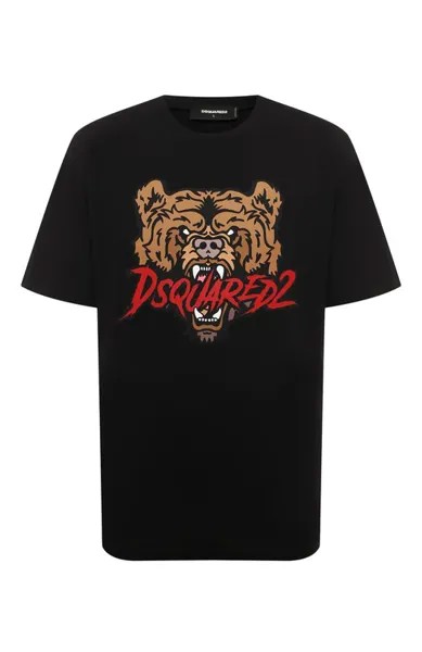 Хлопковая футболка Dsquared2