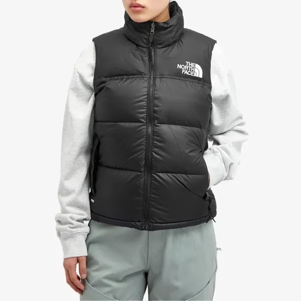 The North Face Жилет Nuptse в стиле ретро 1996 года, черный