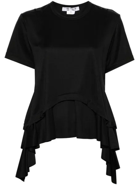 Драпированная футболка Comme Des Garçons Comme Des Garçons, черный