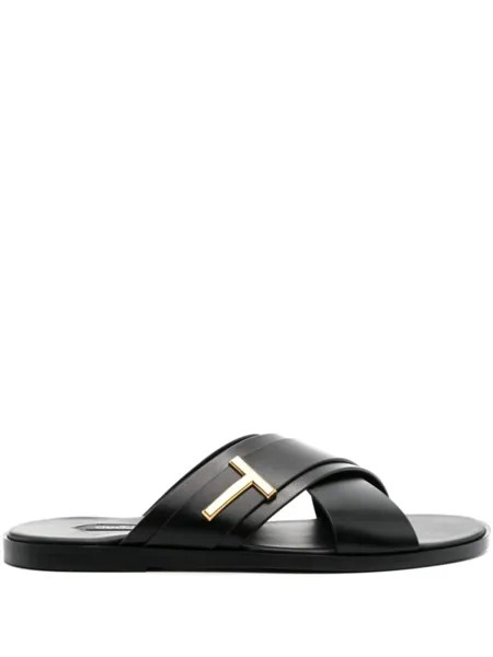 TOM FORD шлепанцы Preston, черный