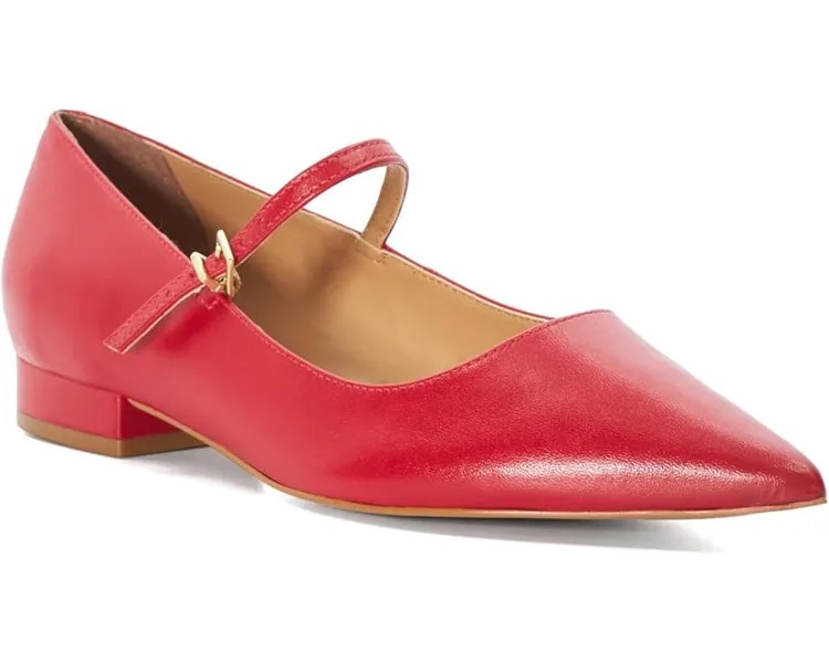 Туфли на плоской подошве Dune London Hastas, цвет Red Leather