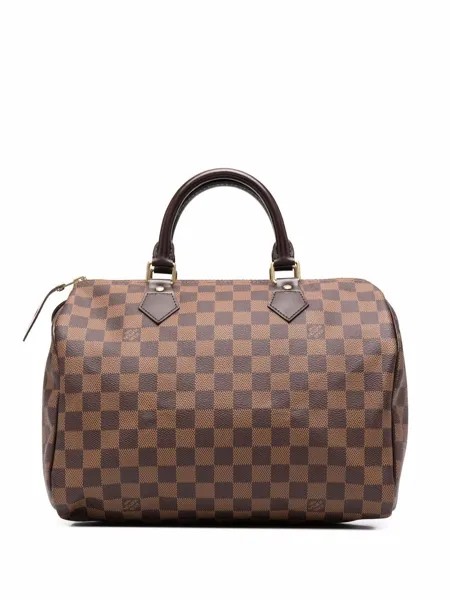 Louis Vuitton сумка Damier Ebène Speedy 30 2008-го года