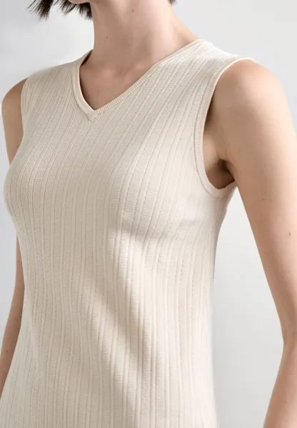 Платье-джемпер Vneck Dress Filippa K, бежевый