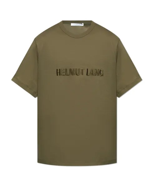 Футболка с логотипом Helmut Lang, зеленый
