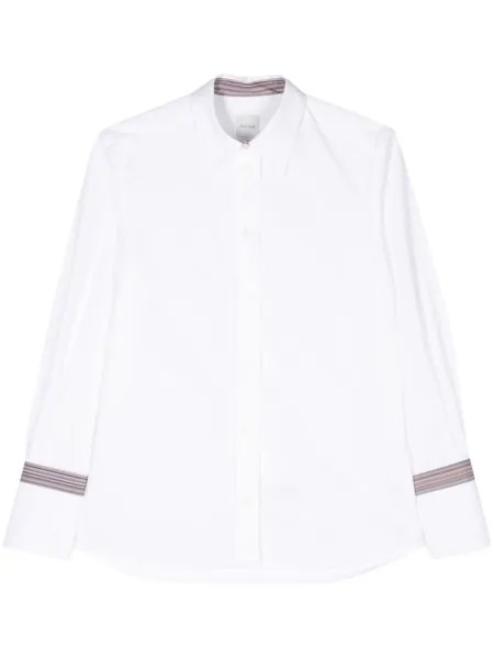 Paul Smith рубашка с длинными рукавами, белый