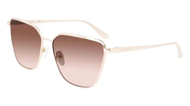 Солнцезащитные очки женские Calvin Klein CKL-2221046015718, золотистый