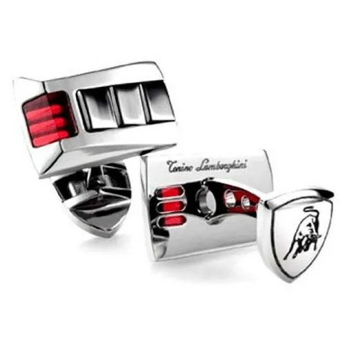 Запонки Tonino Lamborghini, красный