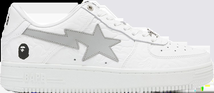 Кроссовки Wmns Bapesta #3 'Line Camo White', белый