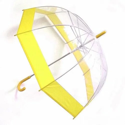 Зонт-трость ЭВРИКА подарки и удивительные вещи, желтый