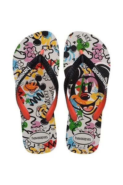 СТИЛЬНЫЕ шлепанцы DISNEY Havaianas, мультиколор