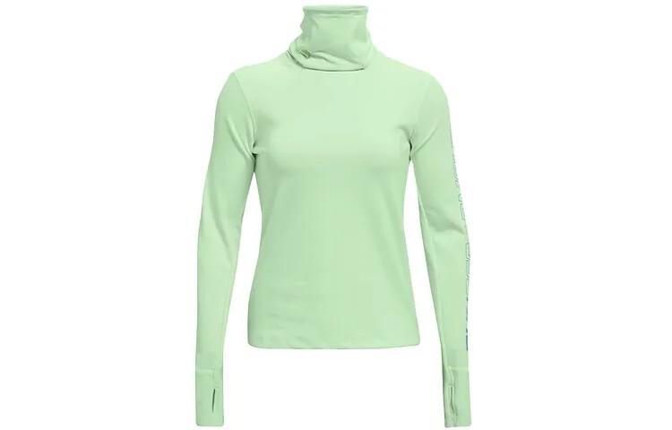 Футболка женская зеленая Under Armour