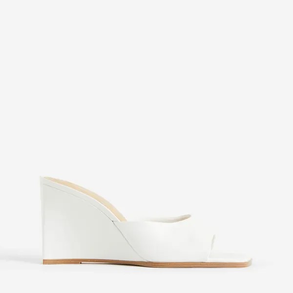 Мюли H&M Wedge-heeled, белый