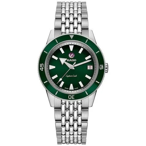 Наручные часы RADO Наручные часы Rado Captain Cook 763.0500.3.032, зеленый