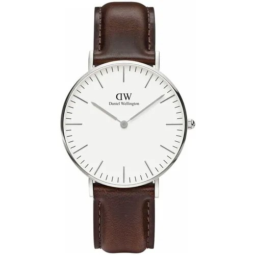 Наручные часы Daniel Wellington Classic, белый, серебряный