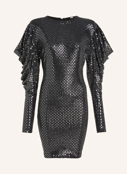 Платье Karl Lagerfeld, серебряный