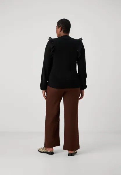 Джемпер CARLINDY O NECK ONLY Carmakoma, черный