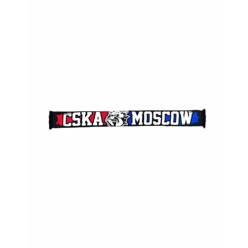 Шарф RBWorld, красный, синий, черный, белый