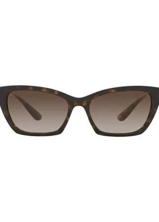 Dolce & Gabbana Eyewear солнцезащитные очки DG Crossed с логотипом