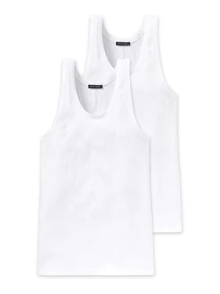 Майка Schiesser 2-Pack Authentic, белый