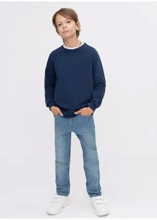 Джинсы  Button Blue, размер 140, синий
