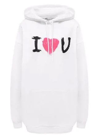 Хлопковое худи Balenciaga