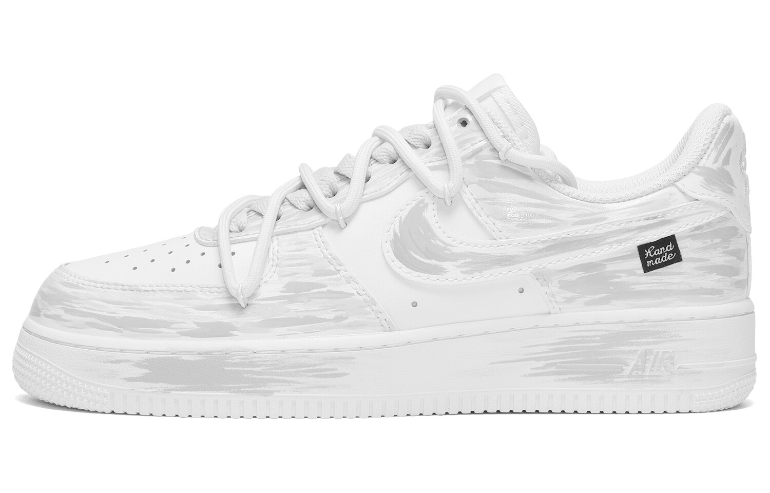 Кроссовки Nike Air Force 1 Skateboarding Shoes Women's Low-top White/gray, белый/серый