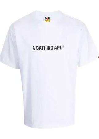 A BATHING APE® футболка с логотипом