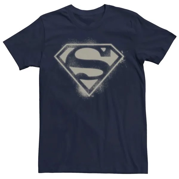 Мужская футболка с винтажным логотипом Superman Vintage Shield DC Comics