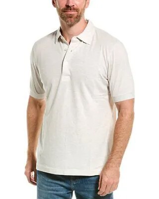 Мужская рубашка-поло из смесового шелка Scott Barber