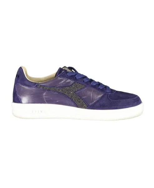 Элегантные спортивные туфли с деталями Swarovski. Diadora, синий