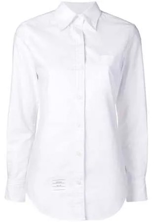 Thom Browne рубашка оксфорд с полосками RWB