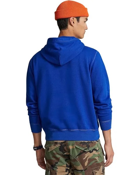 Худи Polo Ralph Lauren The RL Fleece Hoodie, цвет Sapphire Star/C8133