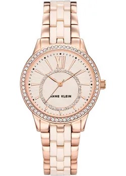 Fashion наручные  женские часы Anne Klein 3672LPRG. Коллекция Ceramic