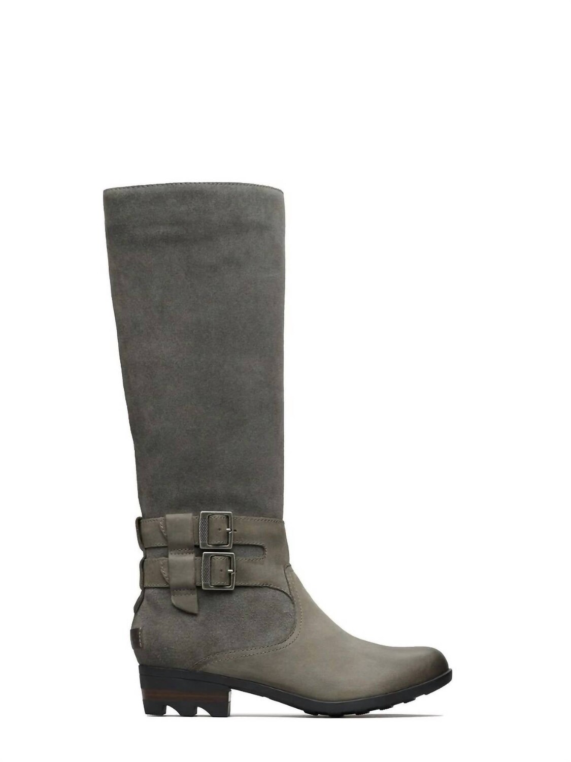 Женские ботинки Lolla Tall Ii Quarry, черные Sorel