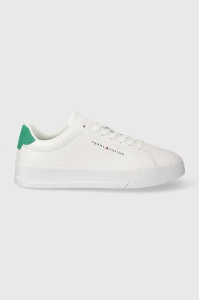 Кроссовки TH COURT LEATHER Tommy Hilfiger, белый