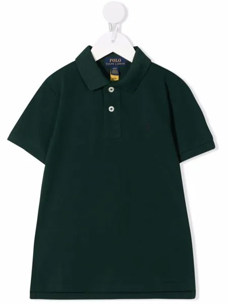 Ralph Lauren Kids рубашка поло с вышивкой Polo Pony