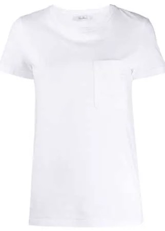 Max Mara футболка с вышитой монограммой