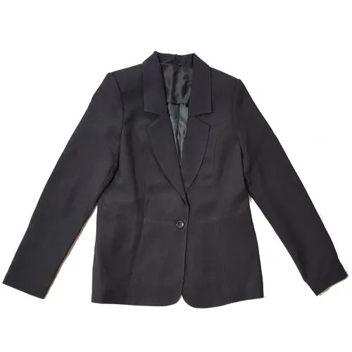 Школьный пиджак , размер 116, черный