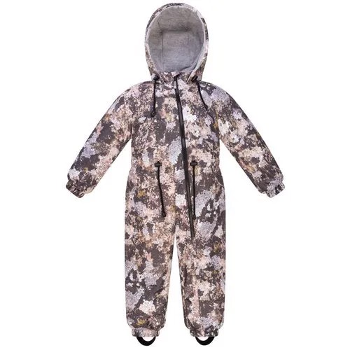 Комбинезон Arctic Kids, демисезонный, ветрозащита, размер 98, коричневый
